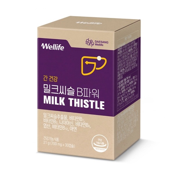 Daesang Milk Thistle B Power 30 C - 대상 밀크씨슬 B파워 30캡슐